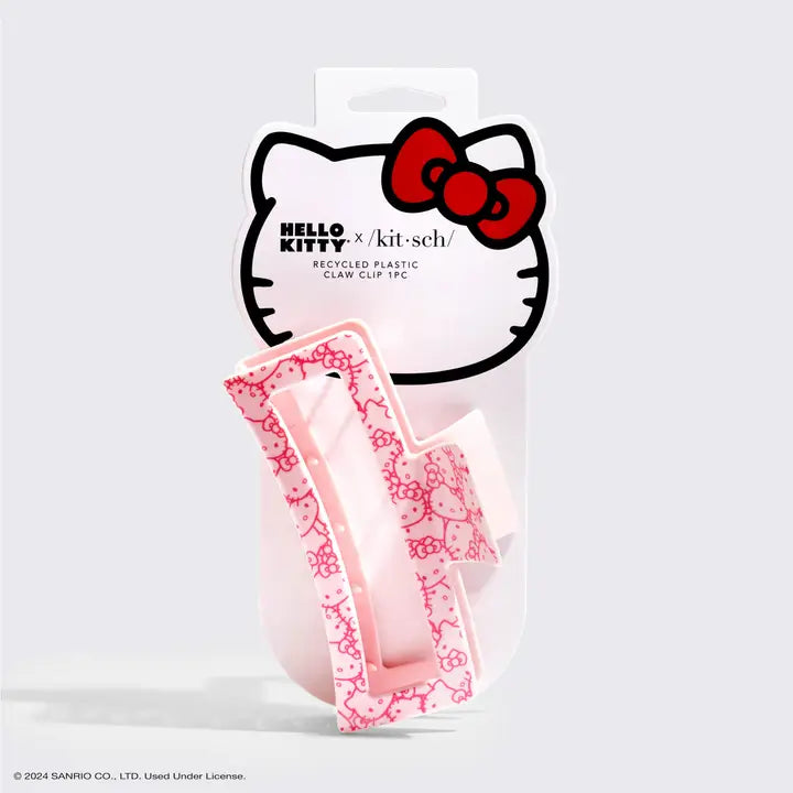 Hello Kitty x Kitsch Recycled Jumbo Open ClawClip