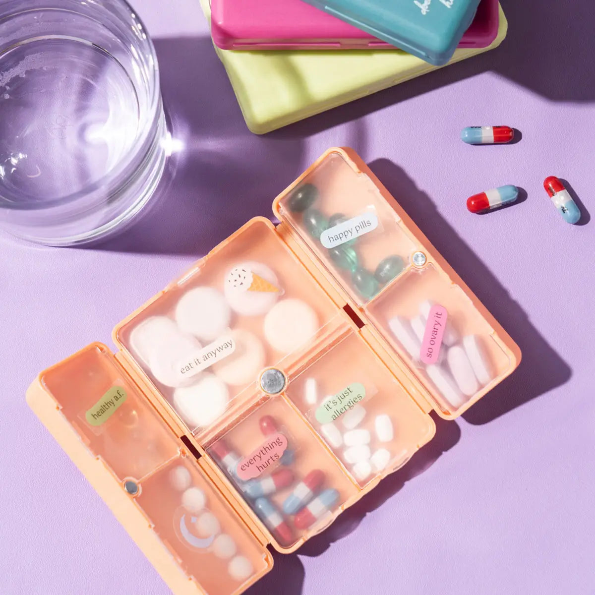 Everything's Fine Pill & Vitamin Case