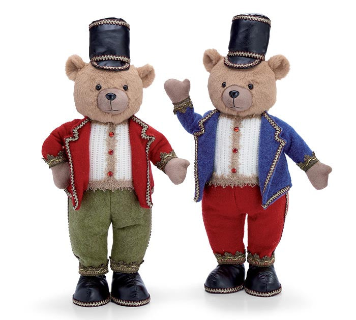20" Decor Plush Nutcracker Bears