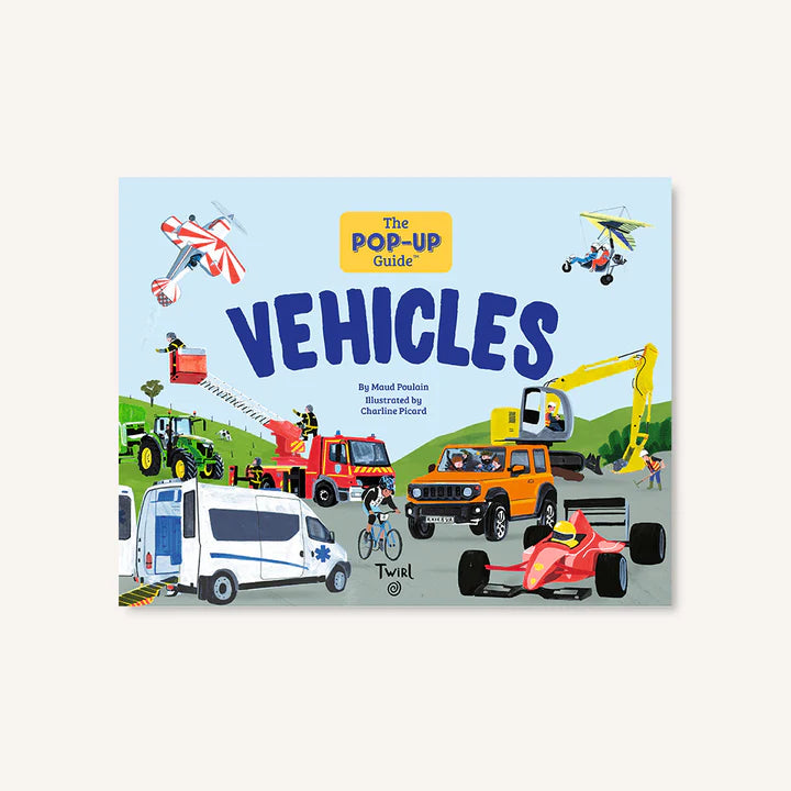 The Pop Up Guide: Vehicles Children's Book