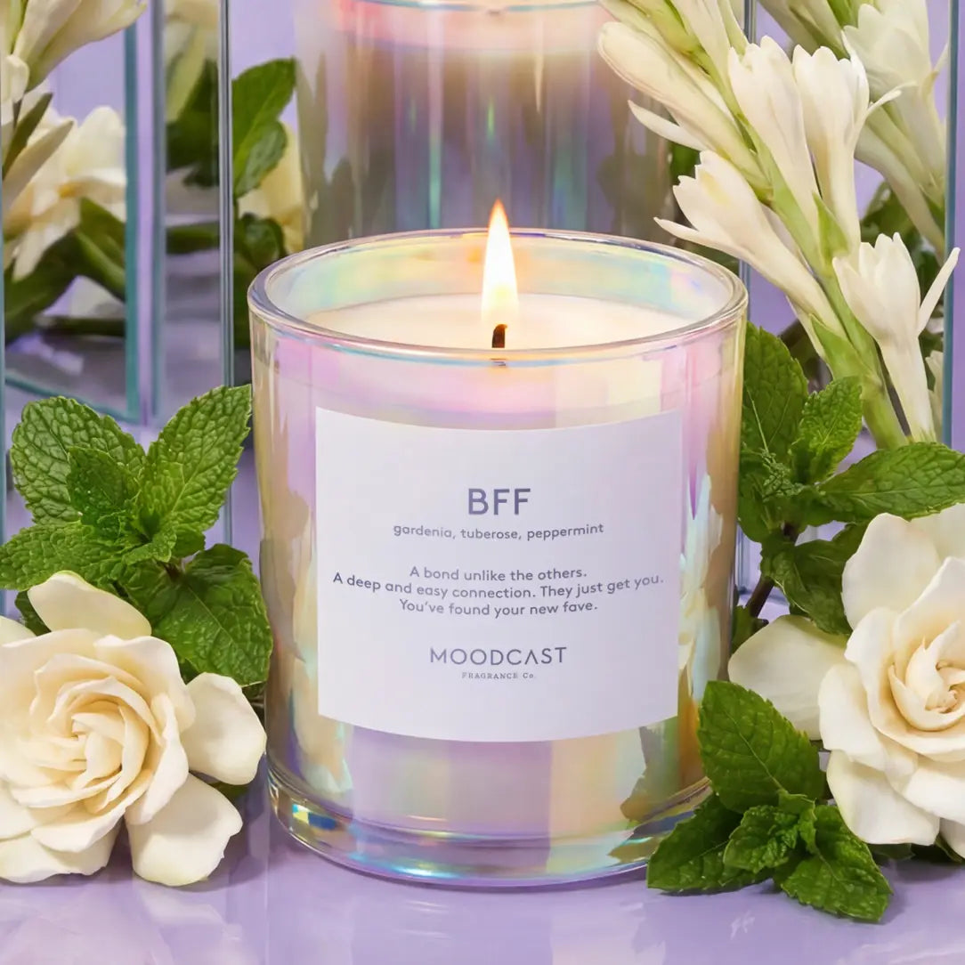 Coconut Wax Candle BFF - 8 oz Glass Jar