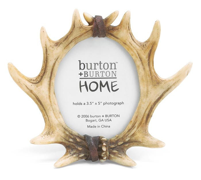 Deer Antlers Photo Frame