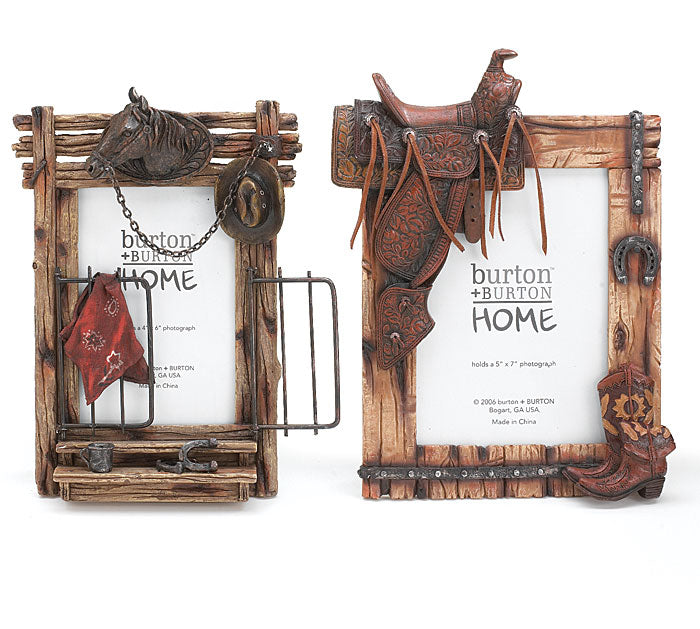 Western Theme Picture Frames