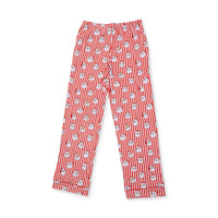 Vintage Santa Stripe - Adult Loungewear Pants