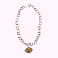 The Mixed Metal Signature Duck Necklace