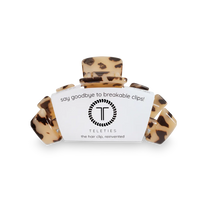 Classic Teletie Hair Clip| Blonde Tortoise