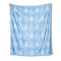 Winter Dreams Throw Light Blue 50x60