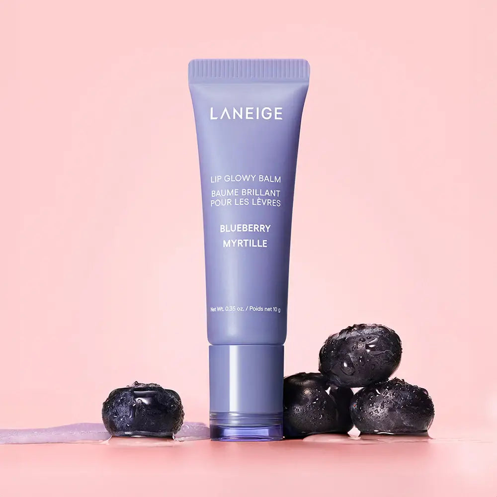 Laneige Glowy Lip Balm Tube-Blueberry