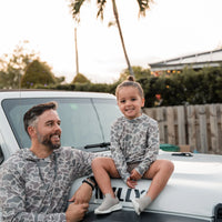 Youth Performance Hoodie-Classic Deer Camo