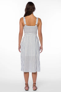 Amber, Navy Stripe Dress