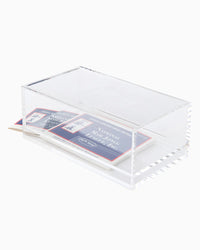 Mahjong Acrylic Box With Clear Lid
