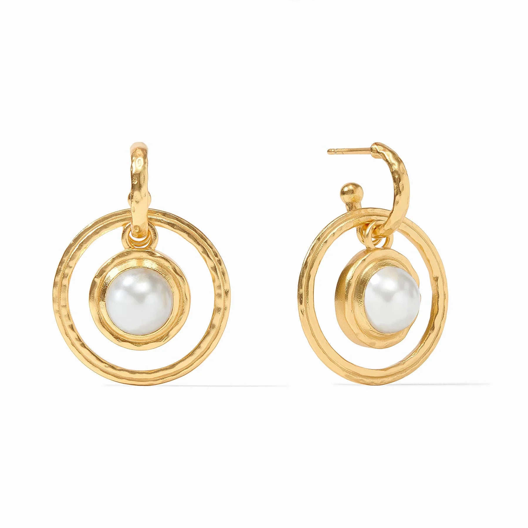 Astor 6-in-1 Charm Earring-Pearl
