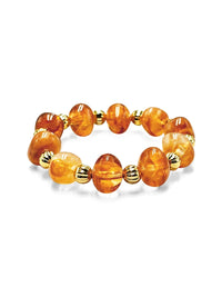 Pebble Resin Stretch Bracelet