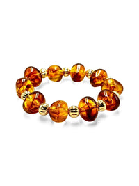 Pebble Resin Stretch Bracelet