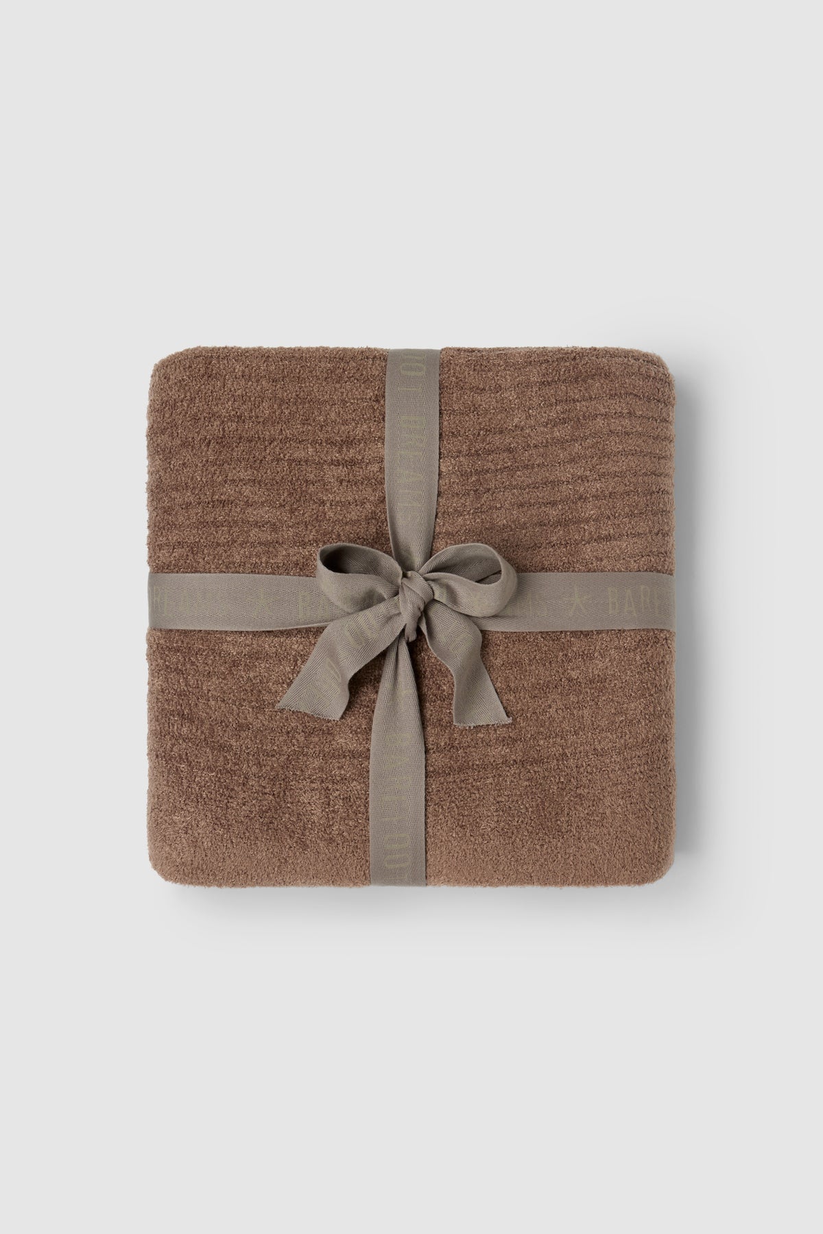Cozy Chic Ribbed Throw-Chestnut