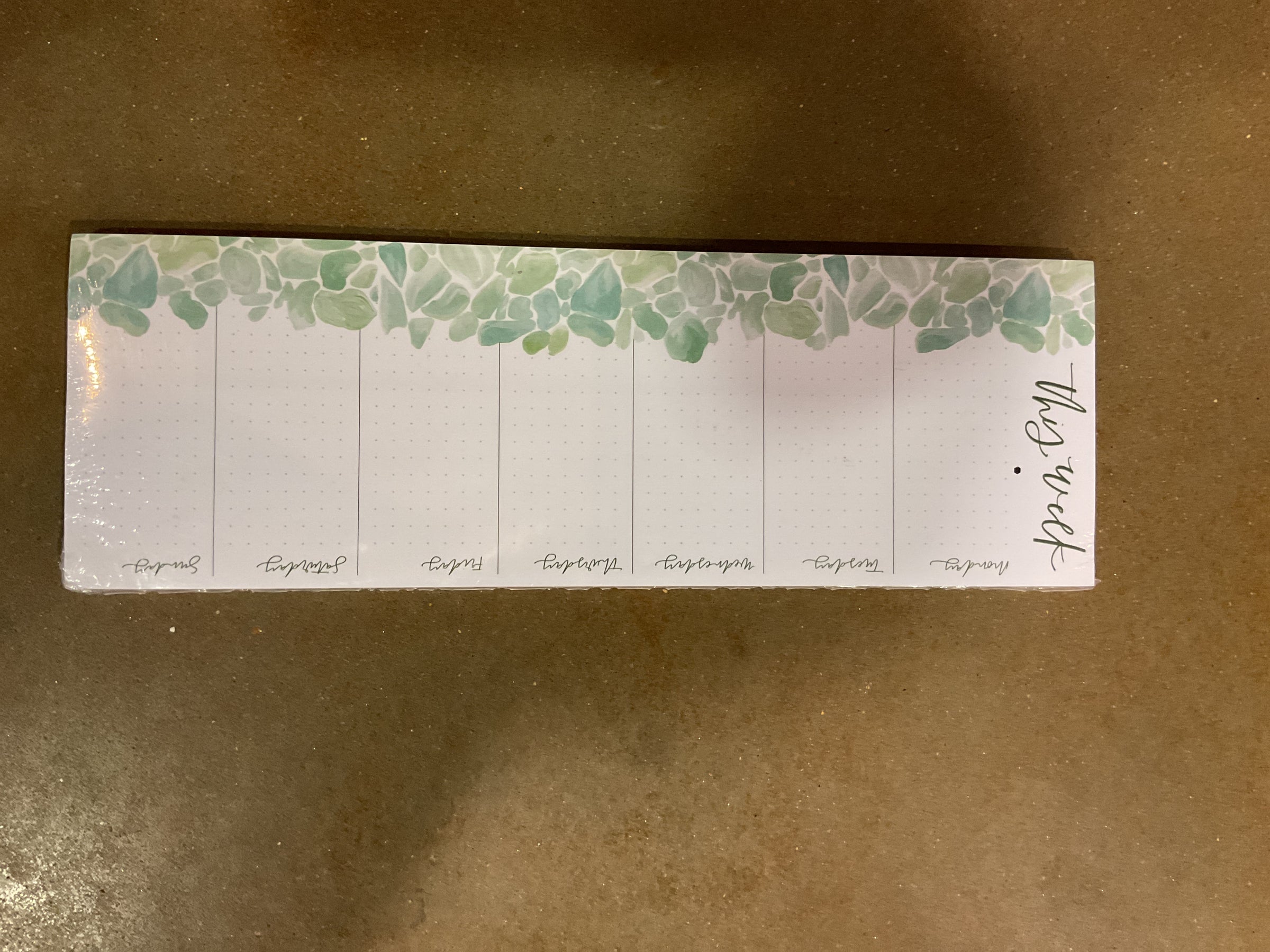 Weekly Notepads