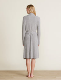 CozyChic Lite Ribbed Robe-Dove Gray