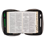My Light and Salvation Gray Value Bible Cover - Large