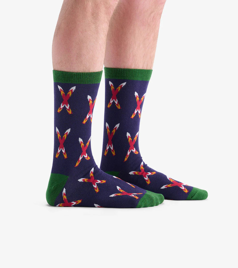 Apres Ski Men's Beer Can Socks