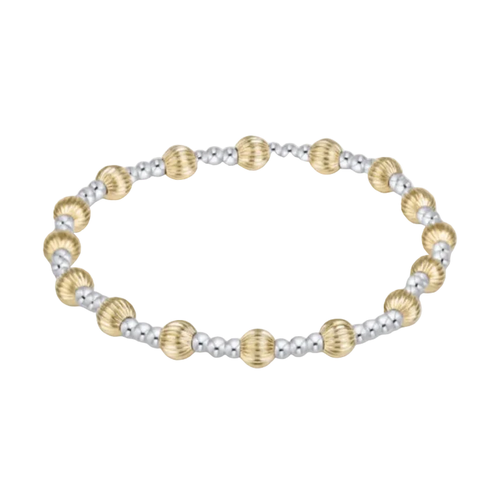 Extends Dignity Sincerity Mixed Metal 5mm Bracelet