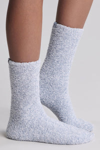 CozyChic 2 Pair Sock Set-Snow Drop Multi