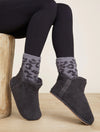 Barefoot Dreams CozyChic Booties- Carbon