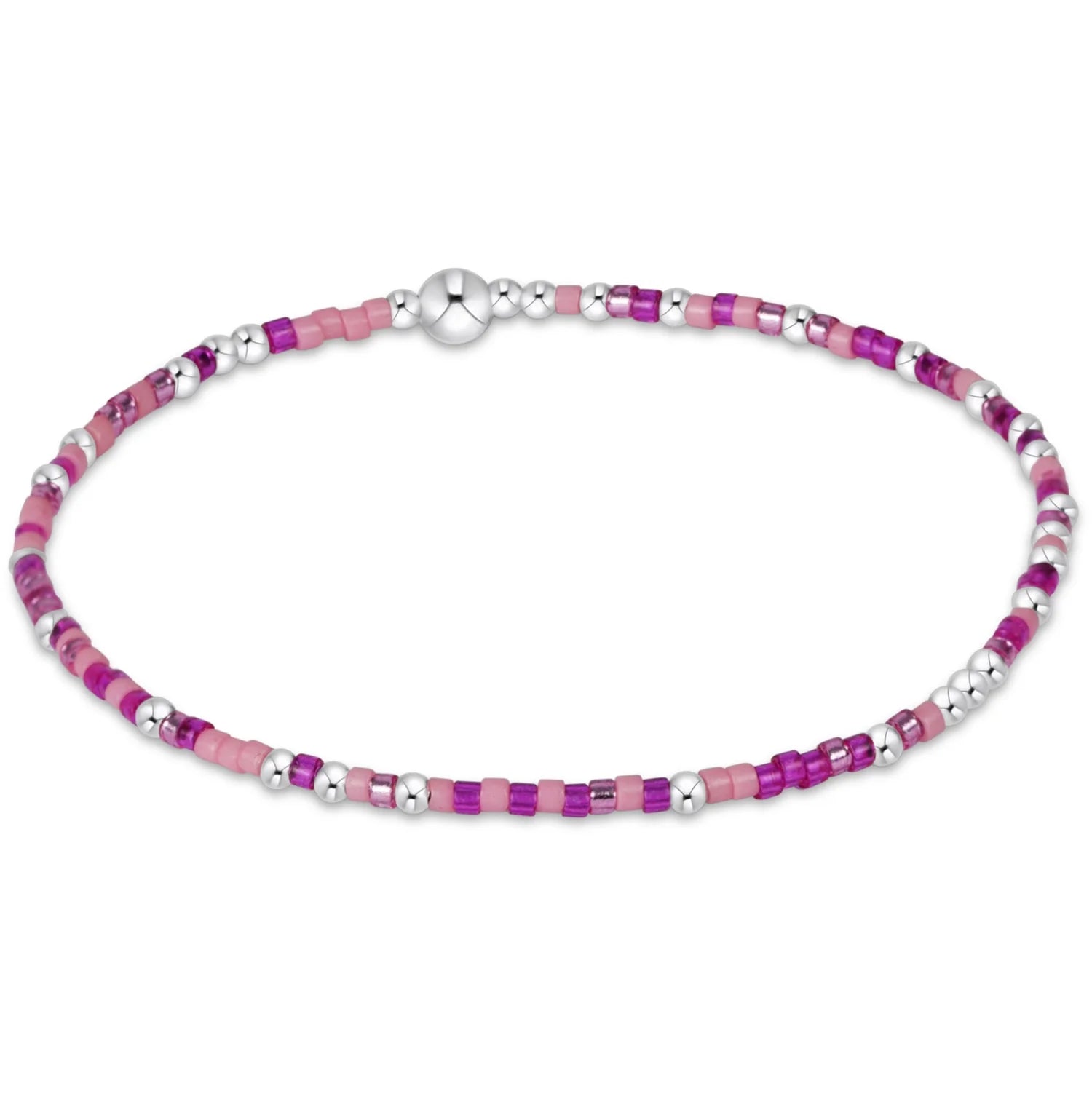 Hope Unwritten Sterling Bracelet- Back to the Fuchsia