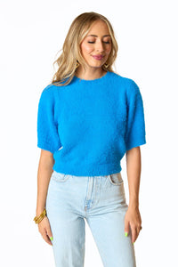 Macy Sweater-Cobalt