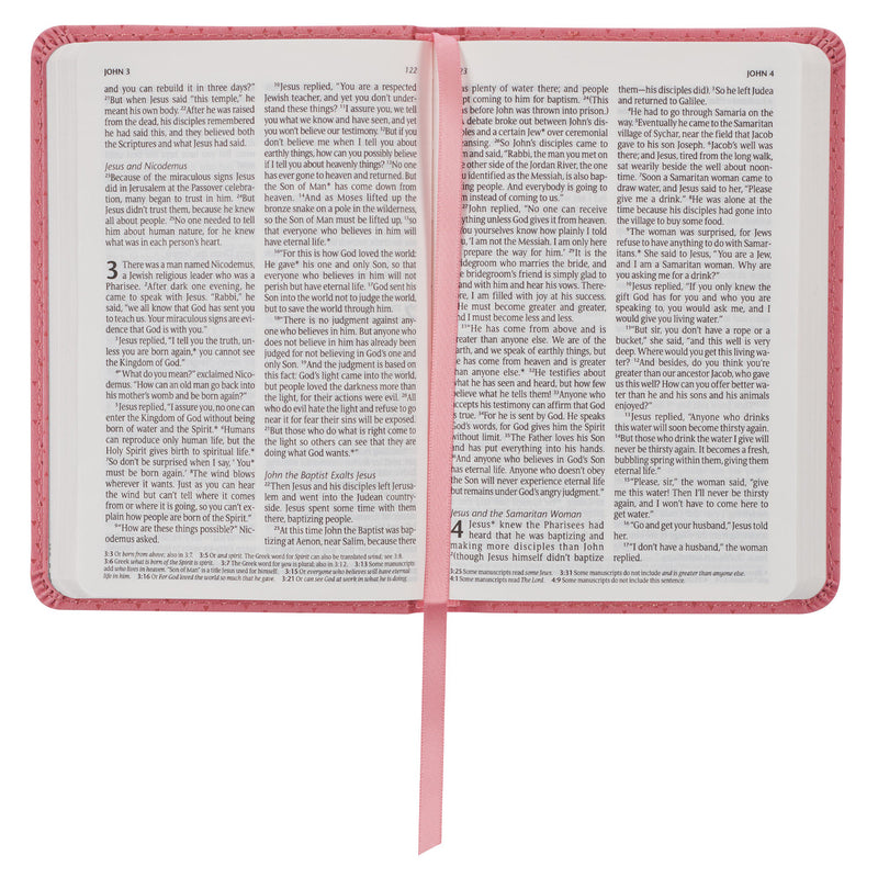 Faux Leather NLT New Testament Infant Keepsake Bible