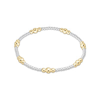 Purpose Gold 6mm Bead Bracelet- Mixed Metal
