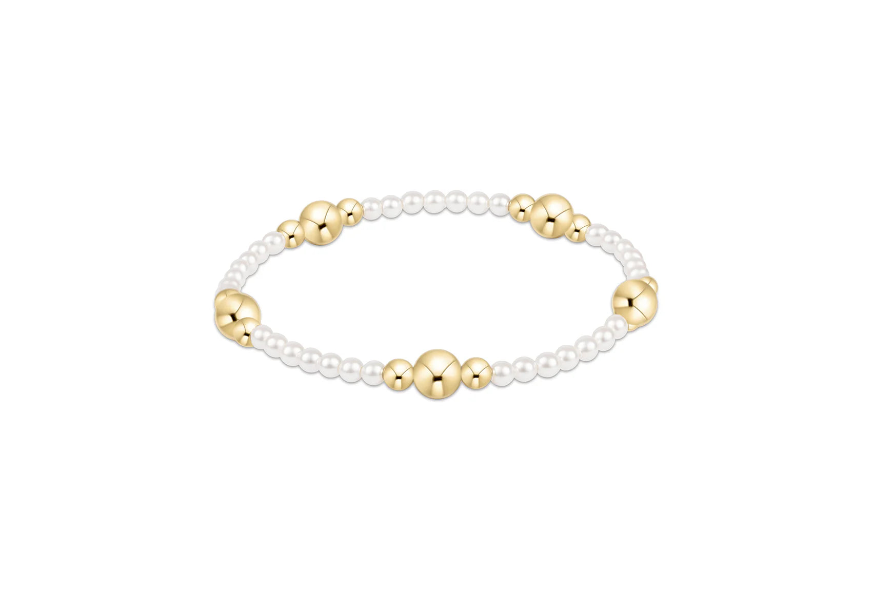 enewton Purpose Gold 6mm Pearl Bracelet