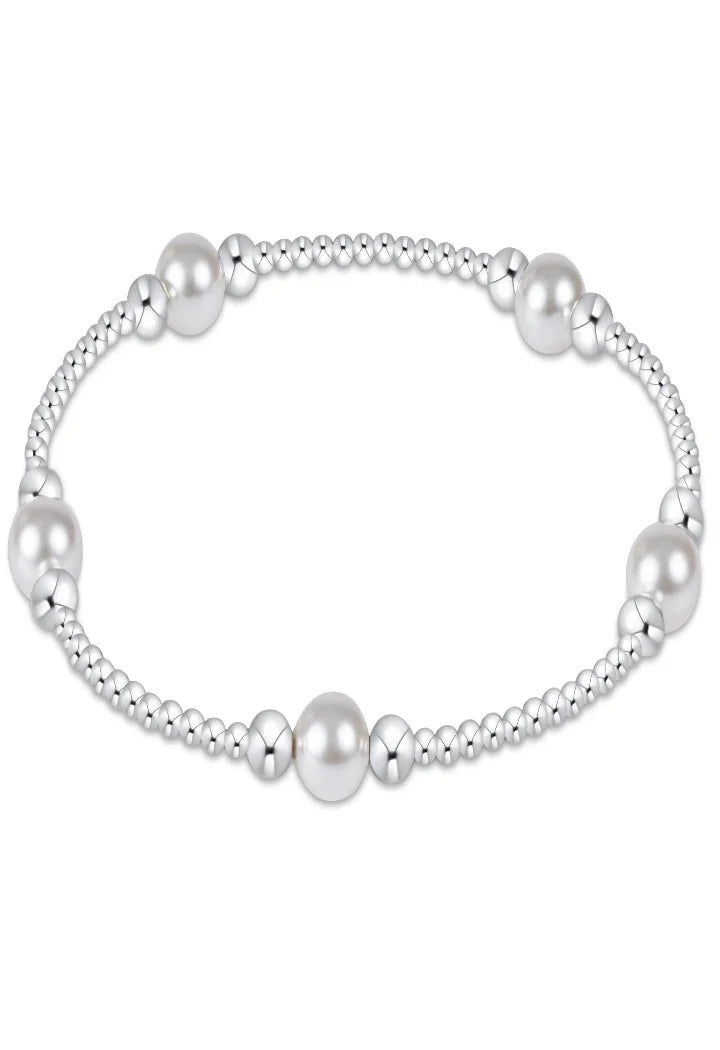 Purpose Pearl 6mm Sterling Bracelet