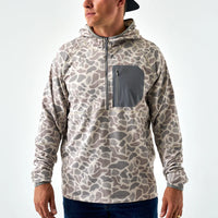 Blaze Tech Quarter Zip - Classic Deer Camo