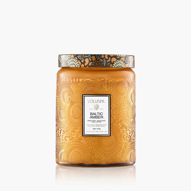 Baltic Amber Large Jar Candle