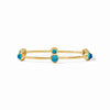 Milano Luxe Bangle- Iridescent London Blue