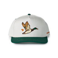Cap - Flying Duck - Cream & Green