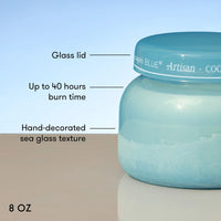 Coconut Santal Luce d' Almafi Petite 8oz. Candle