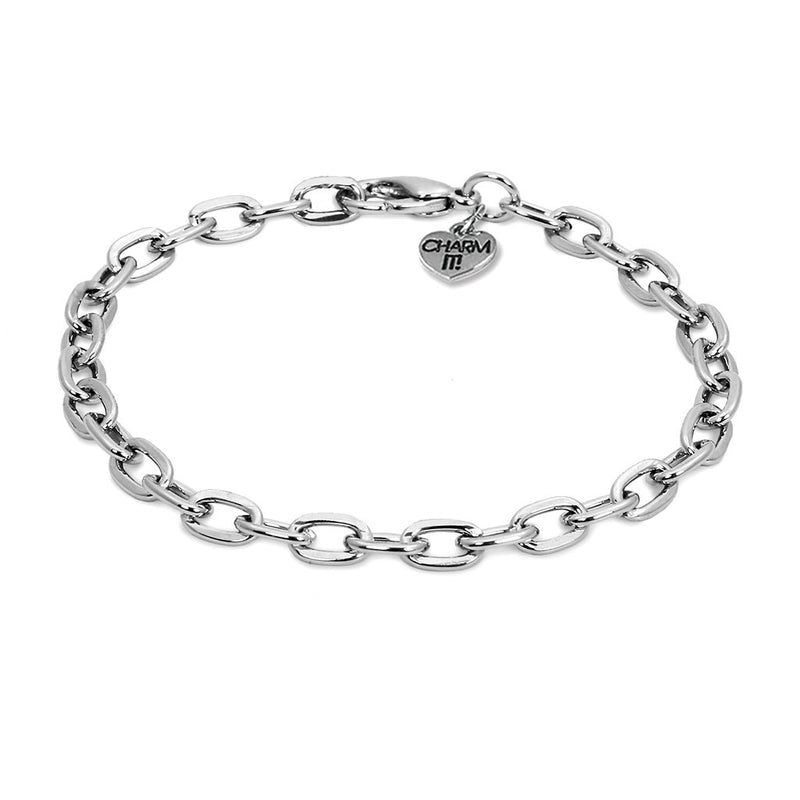 Silver Chain Link Bracelet