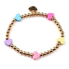 Charm It! 4MM Stretch Bead Bracelet