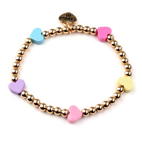 Charm It! 4MM Stretch Bead Bracelet