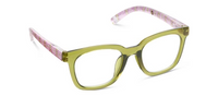 To The Max-Green/Rosemary Stripe Pink Reading Glasses