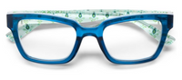 Siren-Deep Blue/Rosemary White Reading Glasses
