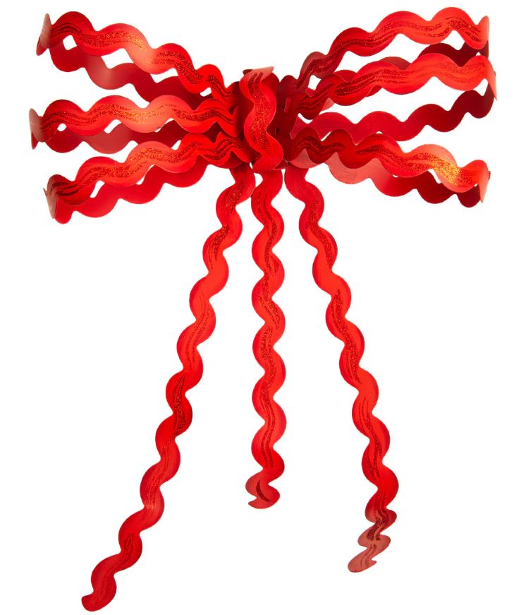 Ric Rac Red Bow