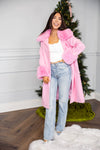 Carmine Coat in Star Dust