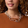 Catalina Light Link Necklace-Silver