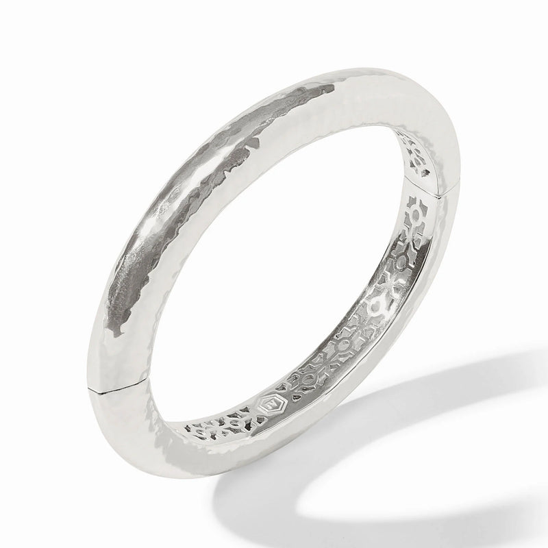 Catalina Hinge Bangle-Silver