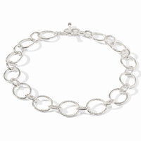 Catalina Light Link Necklace-Silver