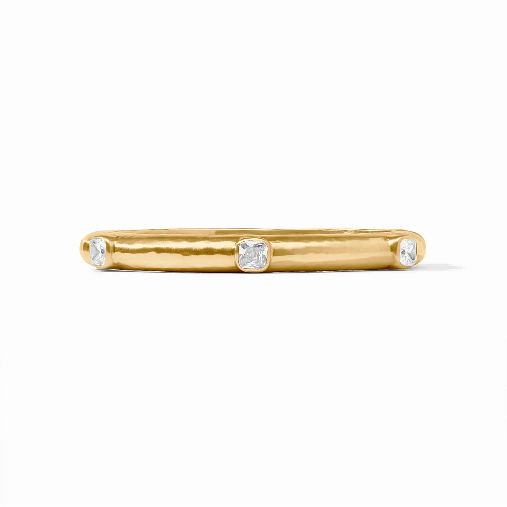 Catalina Hinge Bangle-Cubic Zirconia