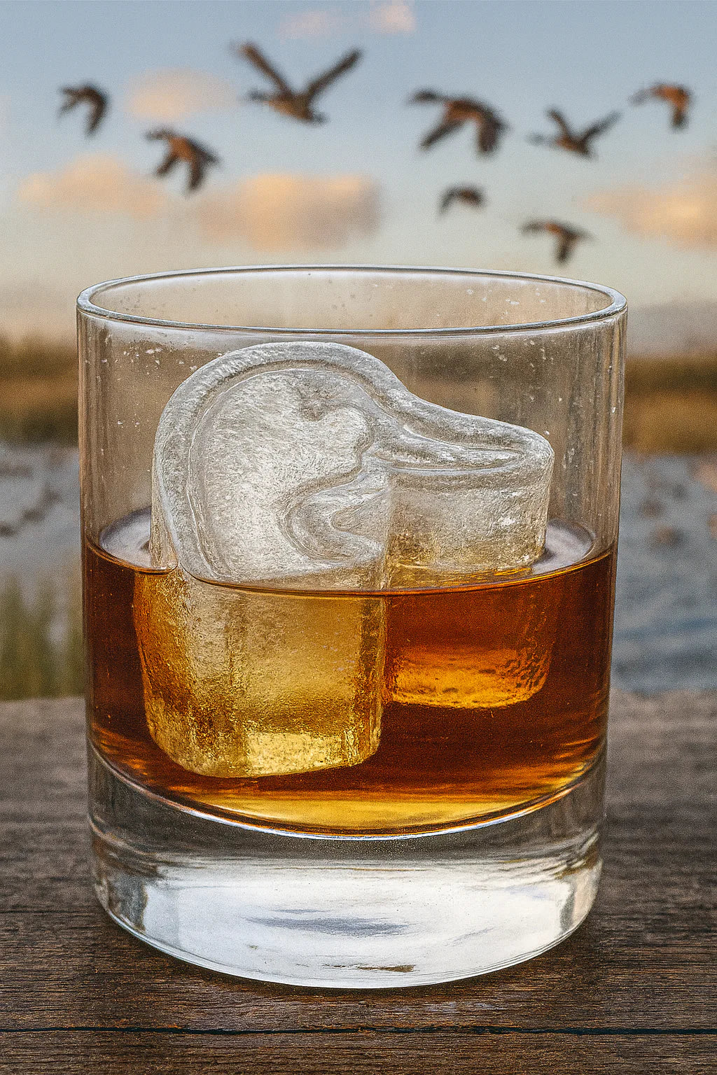 Duck Unlimited Ice Mold