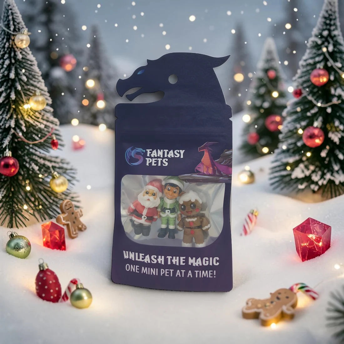 Christmas Treasure Minis Fantasy Pet